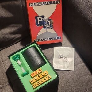 Vintage Perquackey Game Rules Booklet